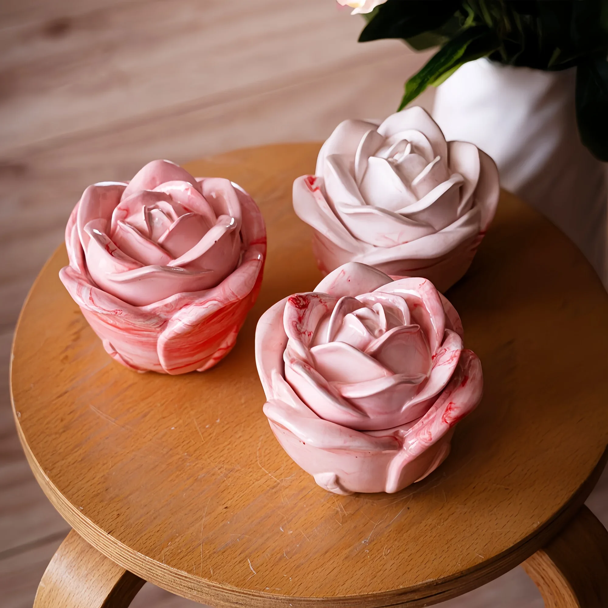 Candle Molds - Conjunto de 2 peças de moldes