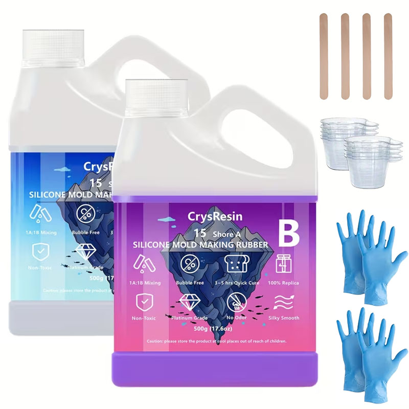 500ml 2 Frascos de Silicone Lí - Candle Making Kit avaliação e preço