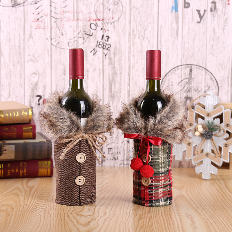 Natal garrafa de vinho capa fe - Candle Lighter avaliação e preço