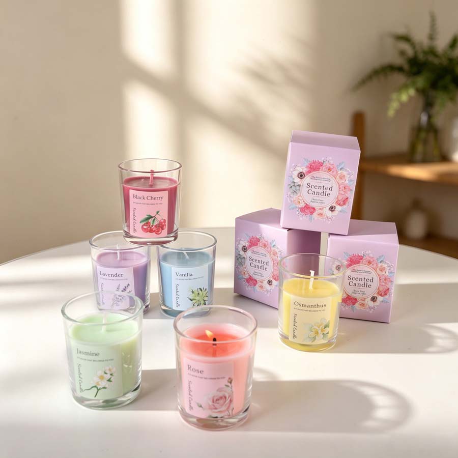Conjunto de Velas Aromáticas p - Candle Fragrance avaliação e preço