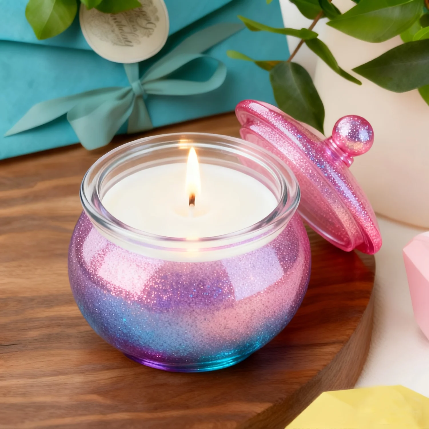 1 conjunto de moldes redondos  - Candle Molds avaliação e preço