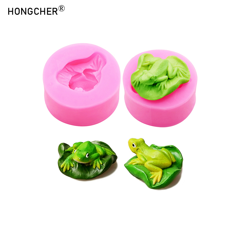 Folha de lótus sapo resina mic - Candle Molds avaliação e preço