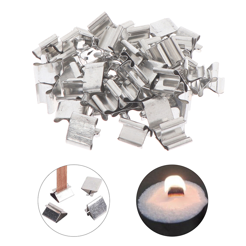50 Peças de Suportes de Ferro  - Candle Making Kit avaliação e preço